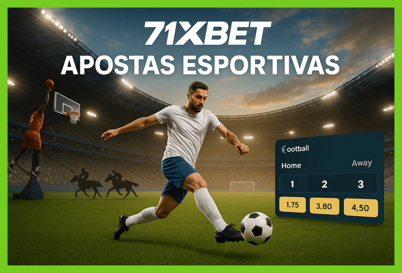 Aposte em apostas esportivas no cassino online 71XBET