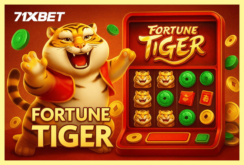 Fortune Tiger é um jogo imperdível no 71XBET Casino