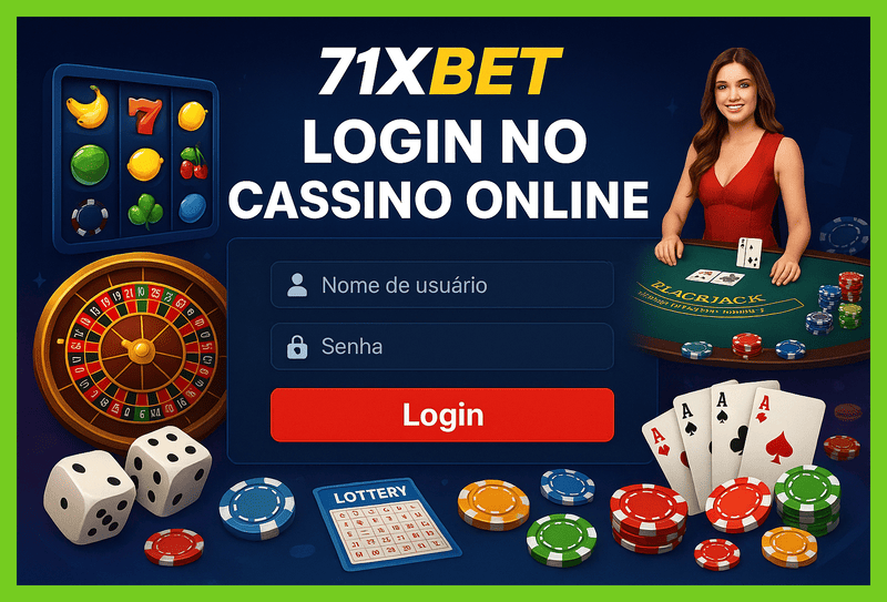 Criar uma nova Conta no plataforma 71XBET